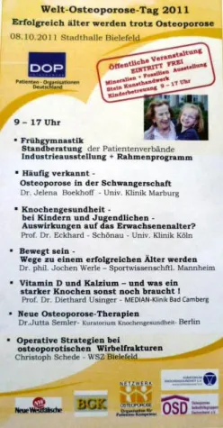 Bild: Erfolgreich älter werden trotz Osteoporose