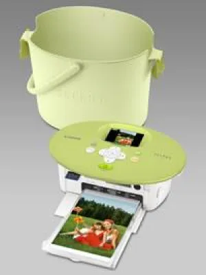 Bild: Canon SELPHY CP790 - Trendiger Fotodrucker im praktischen Eimer
