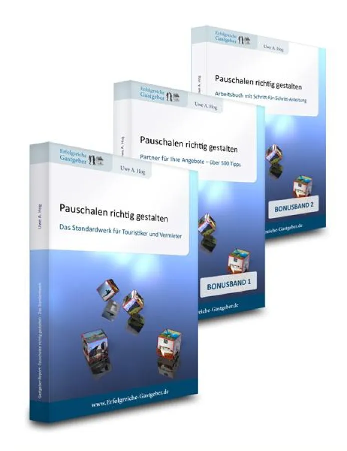Buchcover Pauschalen richtig gestalten mit den Bonusbänden 1 und 2