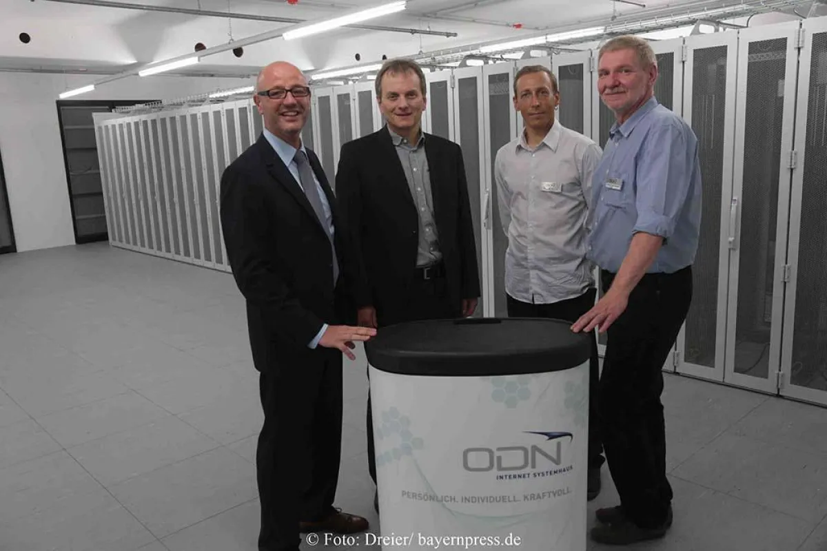 v.l. n. r. Norbert Fiebig, Horst Müller, Martin Frisch, Stefan Hartmann