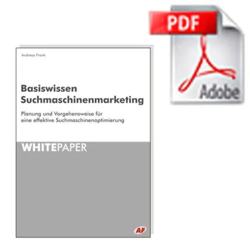 Bild: WhitePaper \"Basiswissen Suchmaschinenmarketing für Werbeagenturen\"