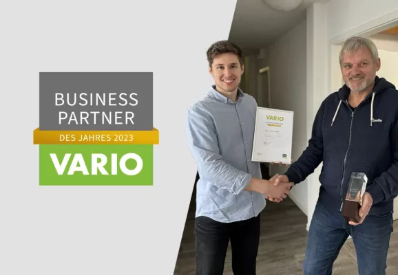 Bild: VARIO Software AG kürt Business Partner 2023
