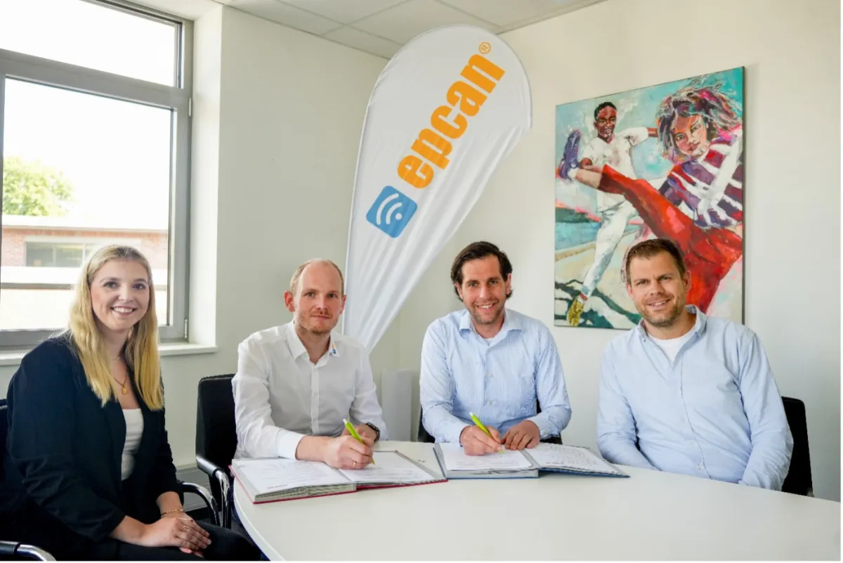 Alina Wenning, Gerd Gevering , Daniel Kollbach und Bernd Windau (© epcan GmbH)