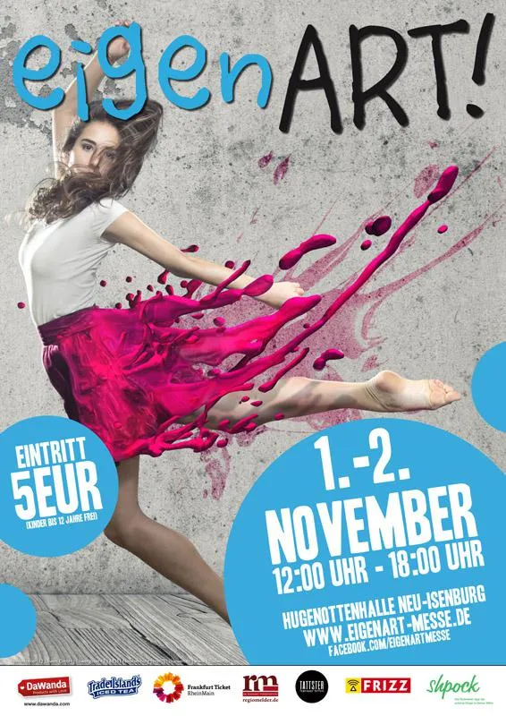 PLakat zur eigenART! 2014