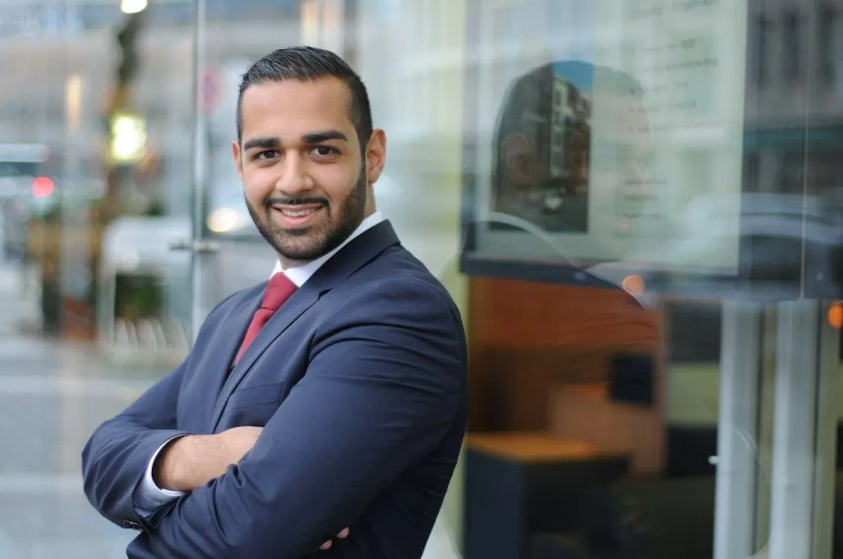 Geschäftsführer Hamed Faizi