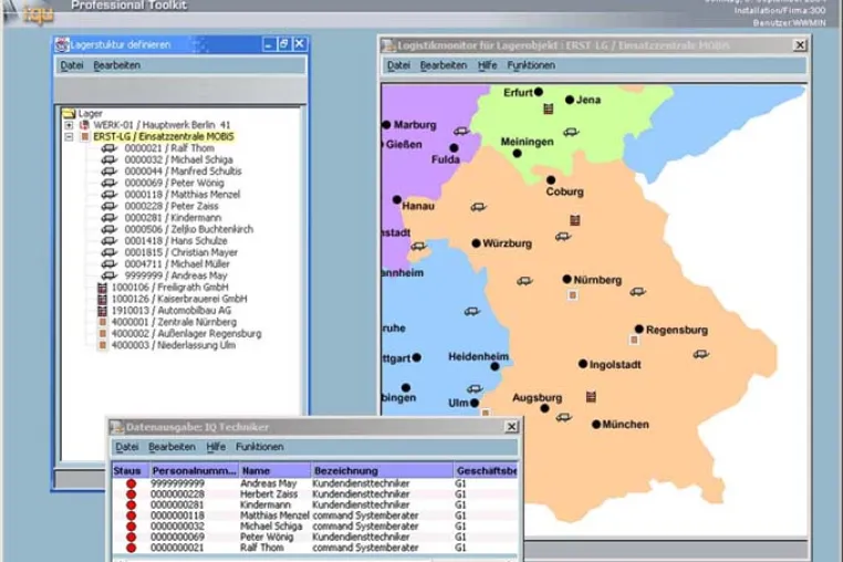 Bild: Mobiles ERP mit oxaion Mobis