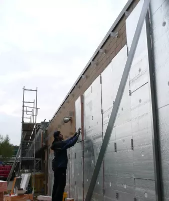 Bild: Energetische Sanierung bei Kreishaus in Nienburg