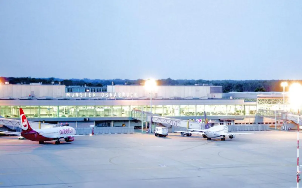 Seit Juni ist Piepenbrock Dienstleister des FMO. © Flughafen Münster/Osnabrück