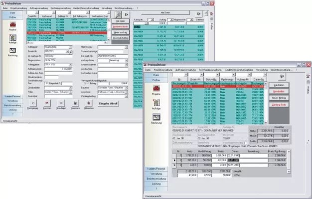 Neue Software für die Baubranche: ProbauDeluxe die neue Datenbankanwendung für die Bauprojektkontrolle Bild: Neue Software für die Baubranche: ProbauDeluxe die neue Datenbankanwendung für die Bauprojektkontrolle