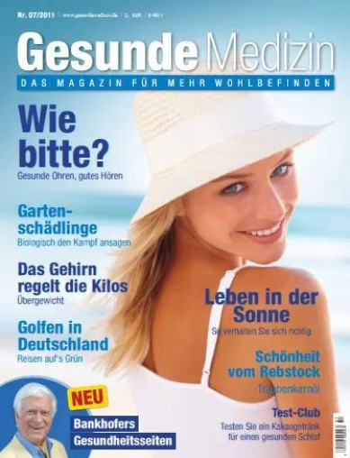 Wie bitte? Gesunde Ohren und gutes Hören im Juli in Gesunde Medizin Bild: Wie bitte? Gesunde Ohren und gutes Hören im Juli in Gesunde Medizin