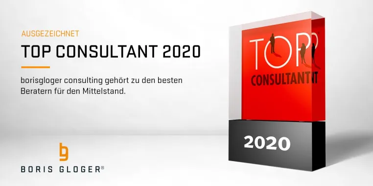 Bild: borisgloger consulting ist TOP CONSULTANT 2020