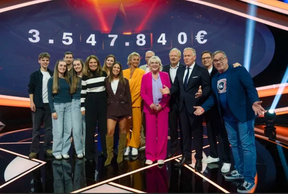 Bild: Über 3,8 Millionen Euro für die Deutsche Krebshilfe