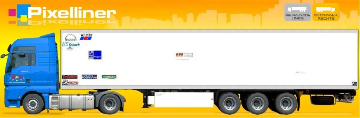 Der Pixelliner kombiniert auf einzigartiger Weise Online- und Offline-Werbung !