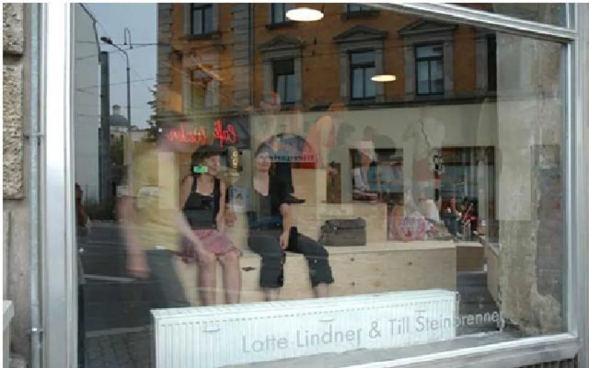 gallery D21, Leipzig, 2006; Foto: Lotte Lindner & Till Steinbrenner