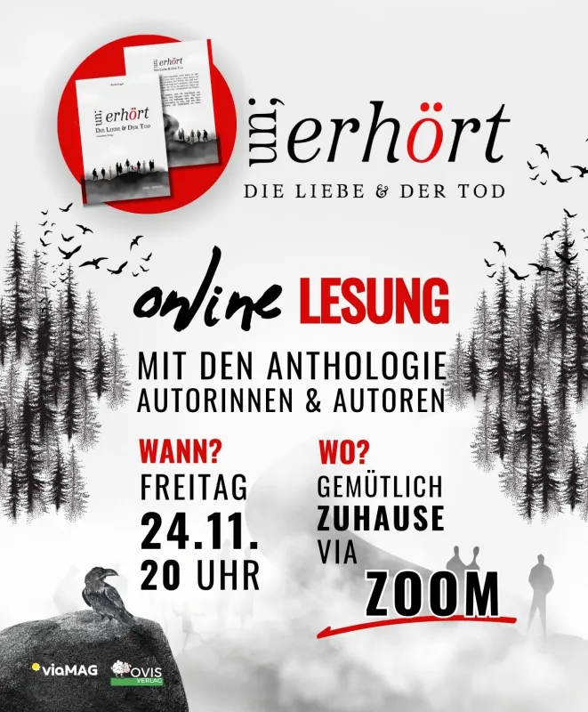 un;erhört Die Liebe & Der Tod - ONLINE LESUNG (© viaanima, Bo Hauer )