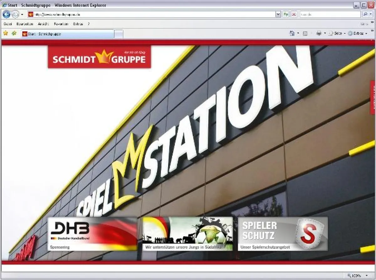 Der neue Internetauftritt der SCHMIDTGRUPPE