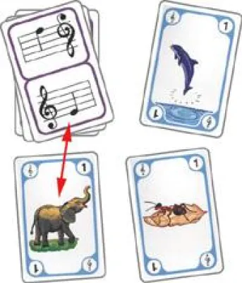 Bild: Mnemotechnischer Ansatz zum Erlernen der Notenschrift - 15-jähriges Jubiläum eines Notenlernspiels