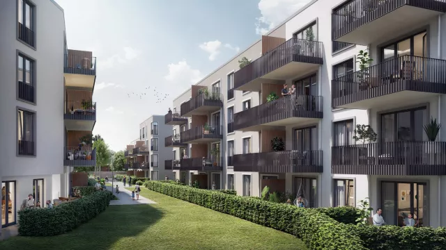 Bild: Feierliche Grundsteinlegung im „Quartier am Grüngürtel – Wohnen für jedes Alter“