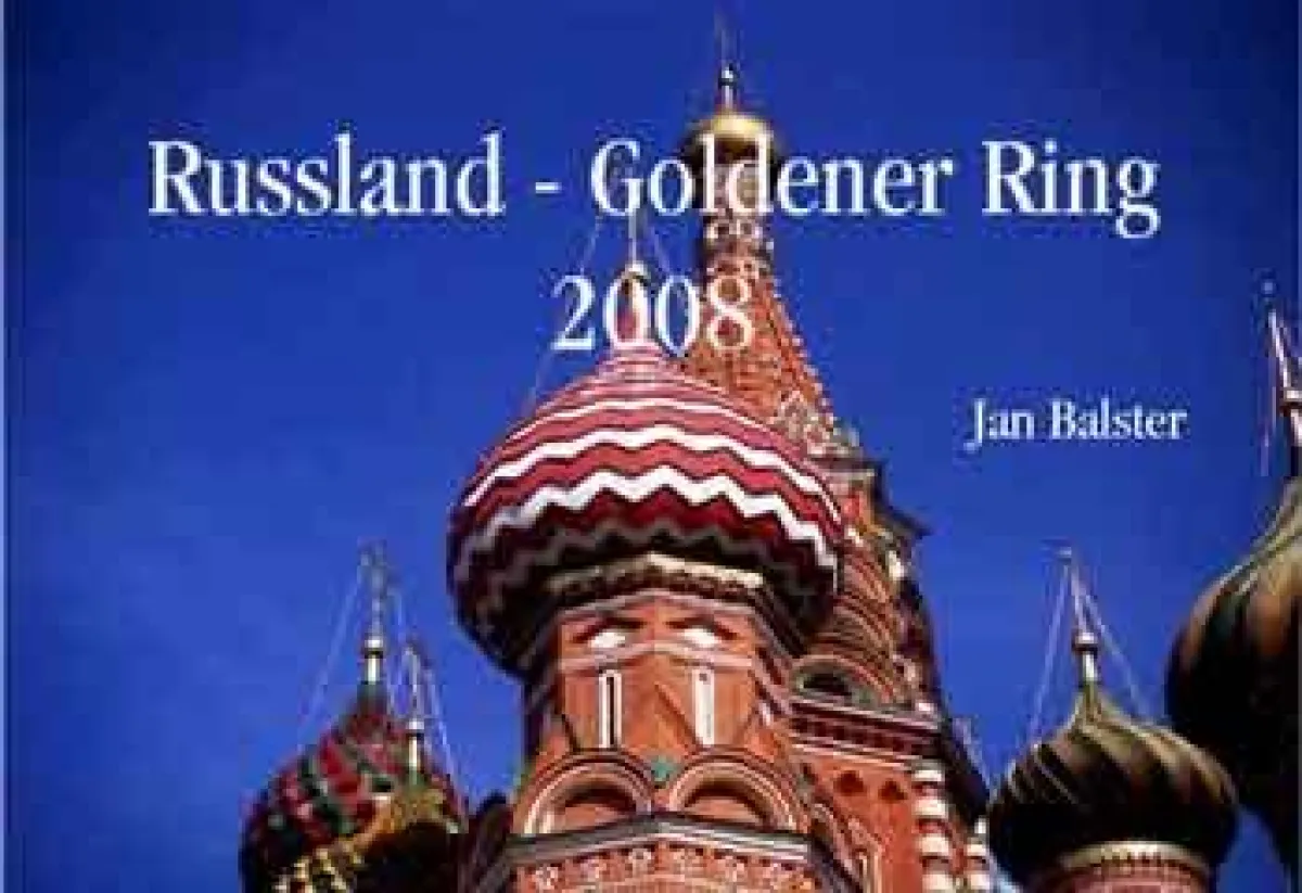Titelblatt des Kalenders: ?Russland ? Der Goldene Ring 2008?