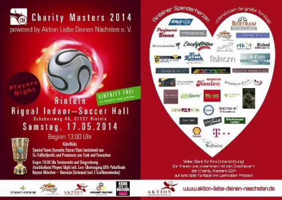 Bild: Charity Masters 2014 in Rinteln – Benefizfußballturnier für Brasilien