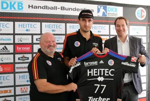 Bild: HC Erlangen komplettiert seinen Kader mit dem Kreisläufer-Hünen Stanko Sabljic