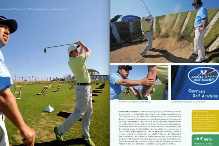 German Golf Academy arbeitet mit Öger Tours zusammen Bild: German Golf Academy arbeitet mit Öger Tours zusammen