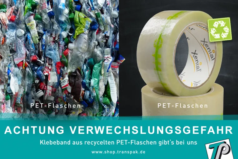 Bild: Neu bei TransPak: umweltfreundliches Klebeband von Xenial!