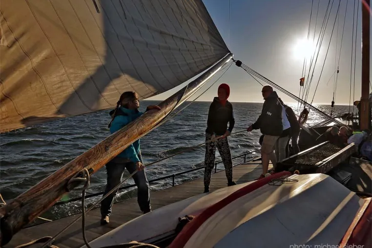 Bild: Teamevent Segeln im Wattenmeer