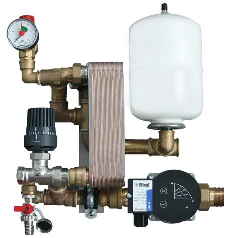 Bild: Mini-Trennstation zur sauberen Nachrüstung von Fußbodenheizungen