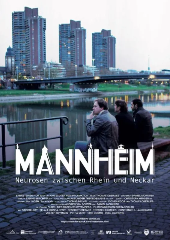 Das Kinoplakat zum Film ?Mannheim - Neurosen zwischen Rhein und Neckar?.