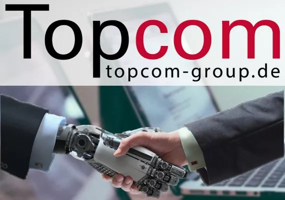 Bild: Topcom erhält Auszeichnung als Kofax Platinum Partner