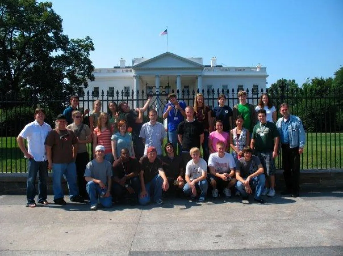 PPP Gruppe 2007/2008 vor dem Weißen Haus