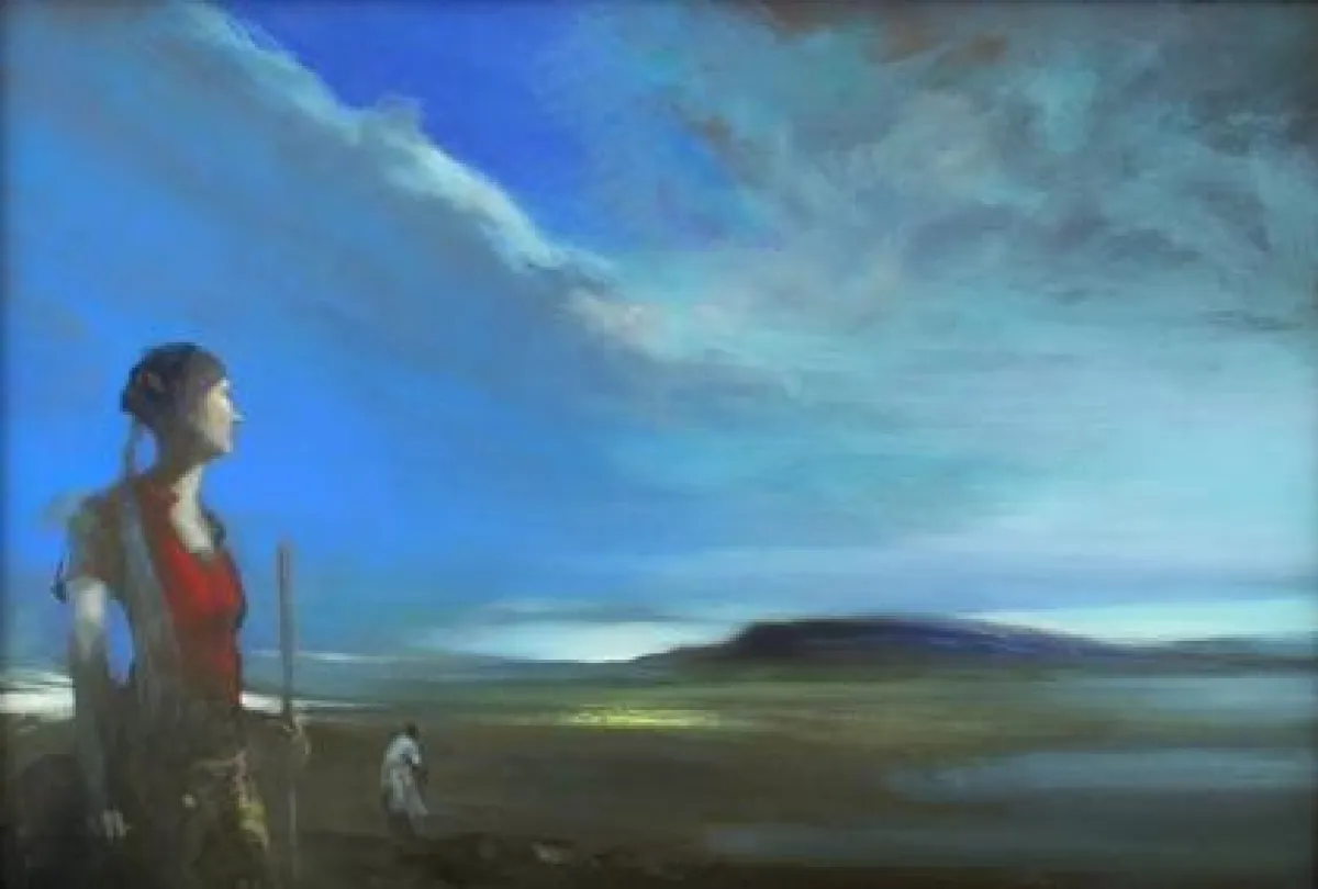 Andreas Wachter - Ferne - 2007 - Öl auf HF - 37x52cm