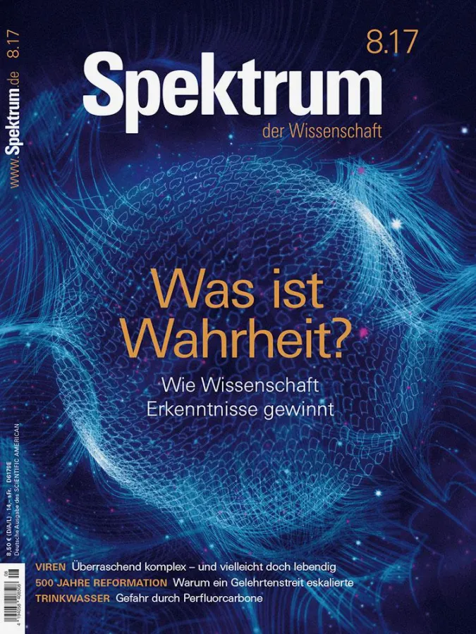 Spektrum der Wissenschaft - Ausgabe 8.17