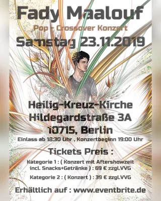 Bild: Fady Maalouf Crossover-Pop-Konzert