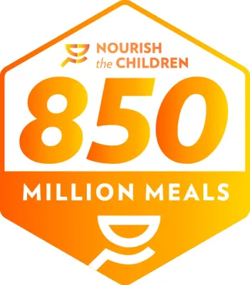Bild: Nu Skin übertrifft 850 Millionen Mahlzeiten im Kampf gegen die Unterernährung von Kindern
