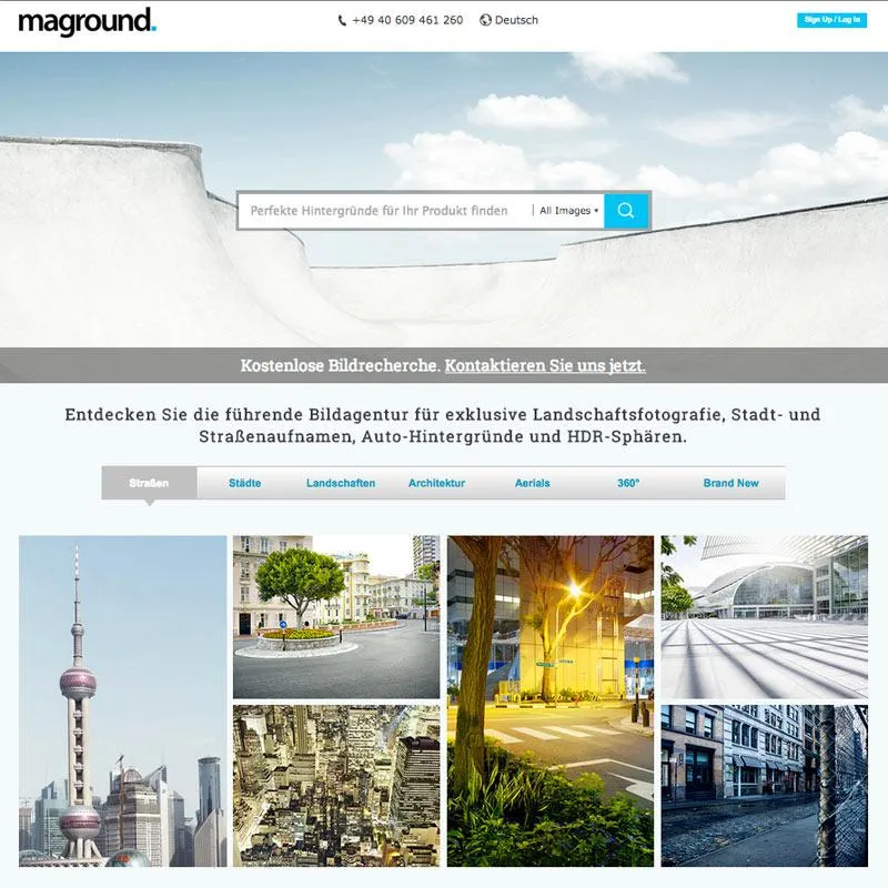 Die neue Webseite von MAGROUND