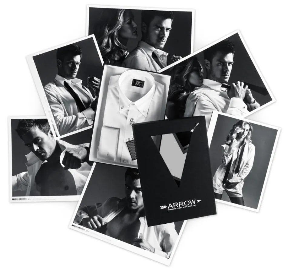Die ARROW WHITE SHIRT BOX - präsentiert von Josh Duhamel und Bar Refaeli