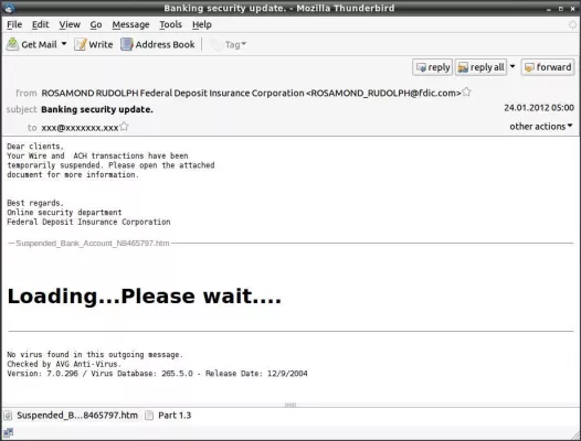 Bild: Warnung: Driveby-Spam infiziert Rechner beim Öffnen der E-Mail