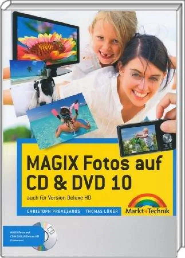 Buchcover: MAGIX Fotos auf CD & DVD 10 - Das farbige Handbuch