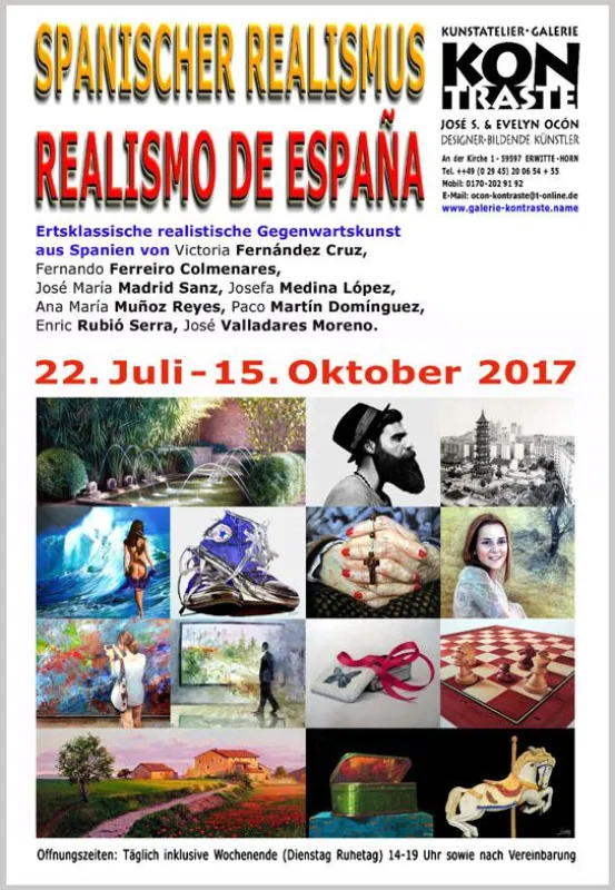 Ausstellungsplakat. Copyright 2017 bei José S. Ocón
