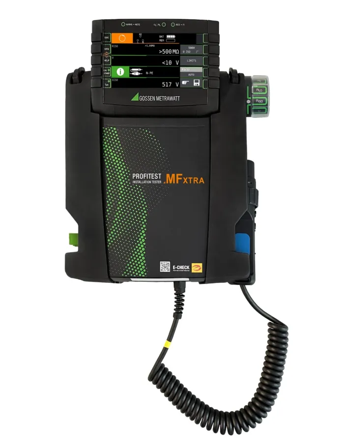 Multifunktionaler Installationstester der nächsten Generation: Der PROFITEST MF von GOSSEN METRAWATT (© Gossen Metrawatt GmbH)