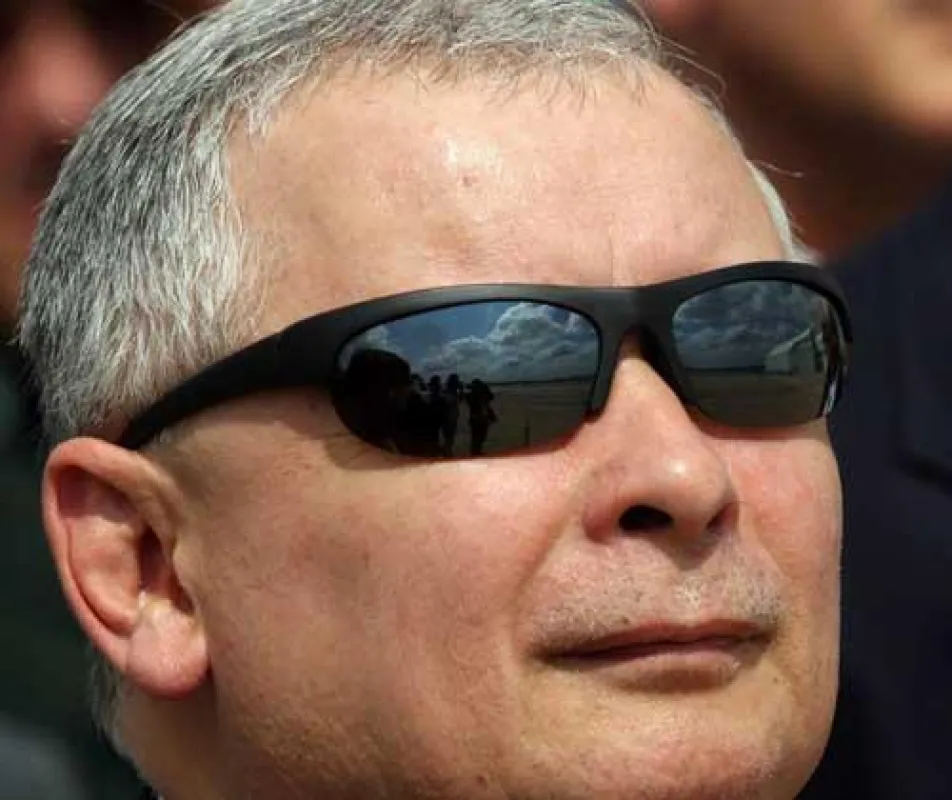 Polnischer Premier Kaczynski