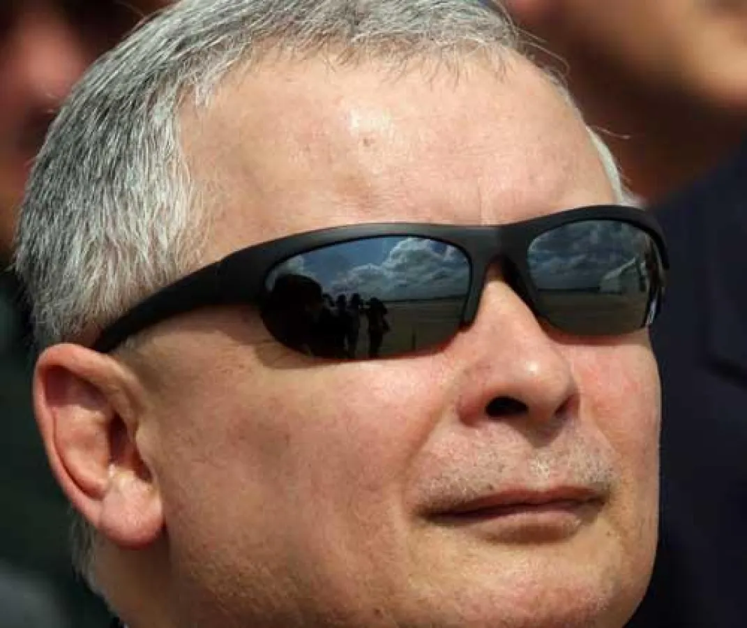 Polnischer Premier Kaczynski