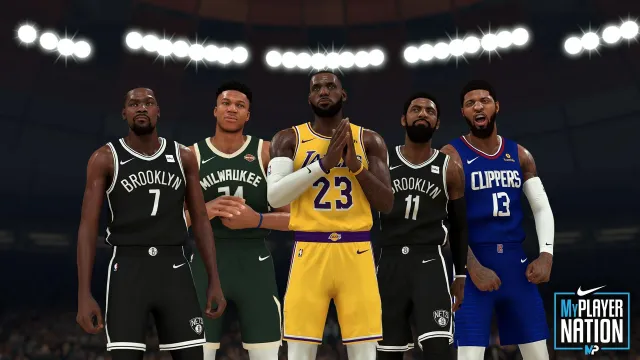 Exklusive Signature-Basketballschuhe von Nike für NBA 2K20 und den neuen MeinSPIELER-Nationsmodus Bild: Exklusive Signature-Basketballschuhe von Nike für NBA 2K20 und den neuen MeinSPIELER-Nationsmodus
