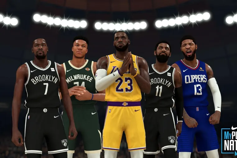 Exklusive Signature-Basketballschuhe von Nike für NBA 2K20 und den neuen MeinSPIELER-Nationsmodus Bild: Exklusive Signature-Basketballschuhe von Nike für NBA 2K20 und den neuen MeinSPIELER-Nationsmodus