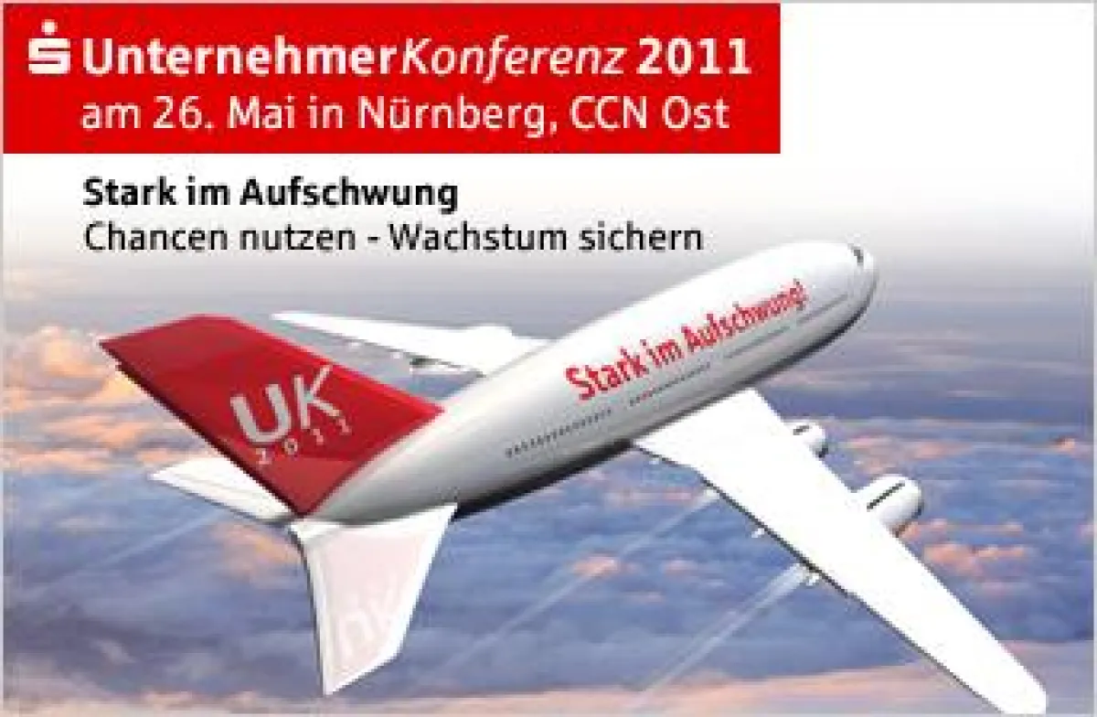 Stark im Aufschwung - das Motto der UnternehmerKonferenz am 26. Mai in Nürnberg
