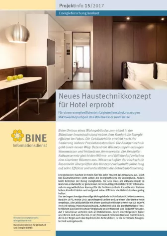 Hotel nutzt dezentrale Wärmeerzeugung Bild: Hotel nutzt dezentrale Wärmeerzeugung