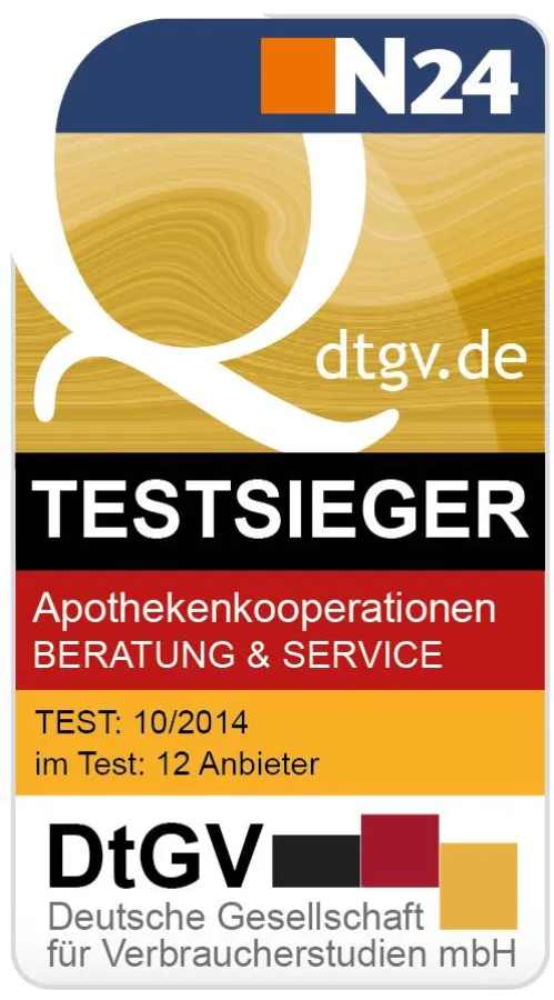 DtgV Siegel Testsieger Beratung und Service