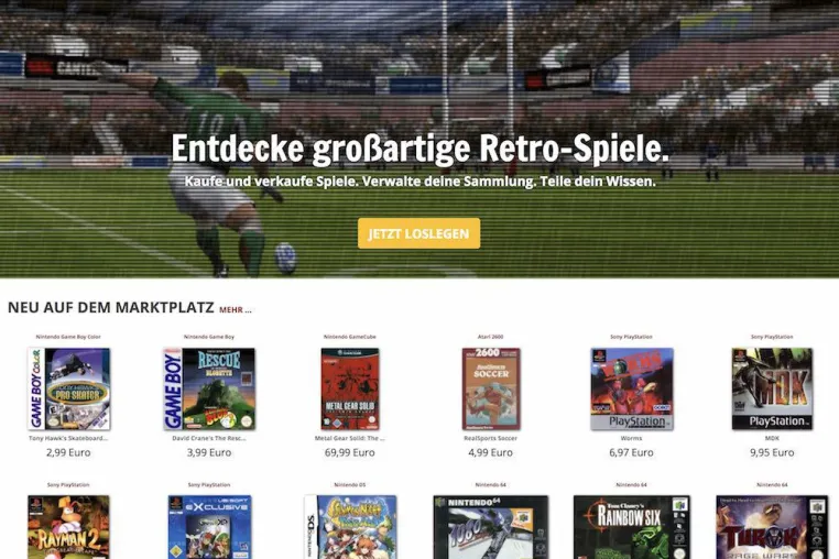 Bild: Neue Plattform für alte Spiele: Gründer-Duo greift nach eBay und Amazon